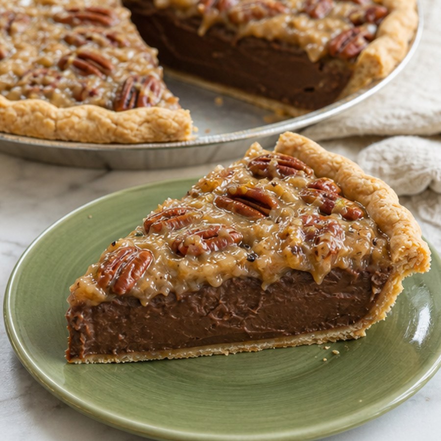 German Chocolate Pie