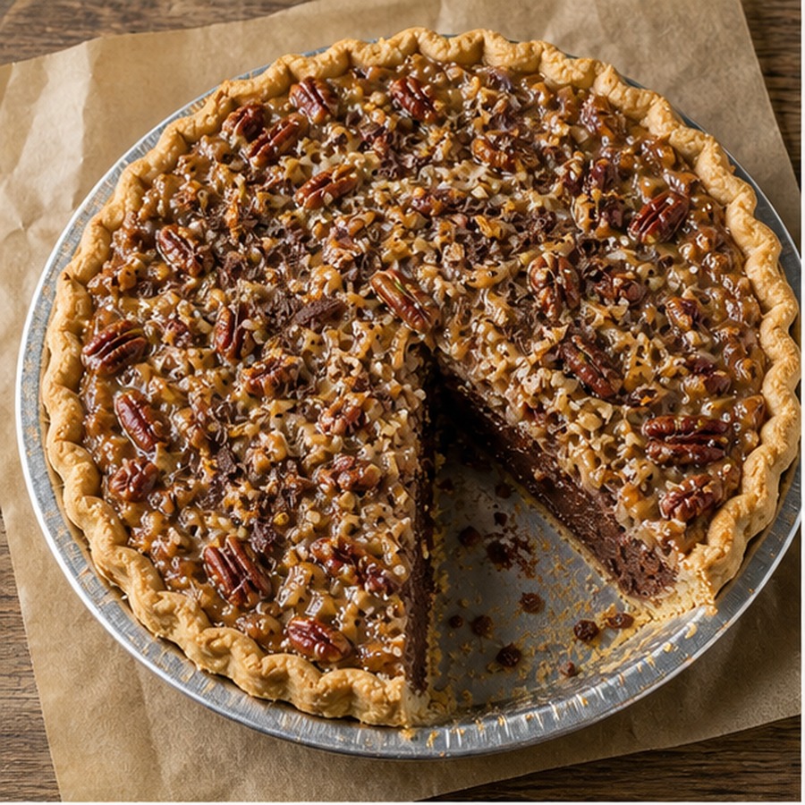 German Chocolate Pie