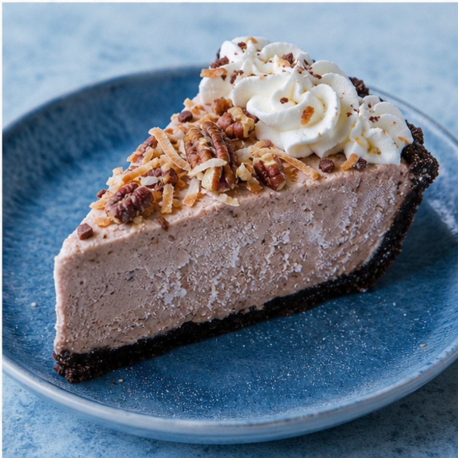 Tarte au chocolat sucrée allemande (surgelée)