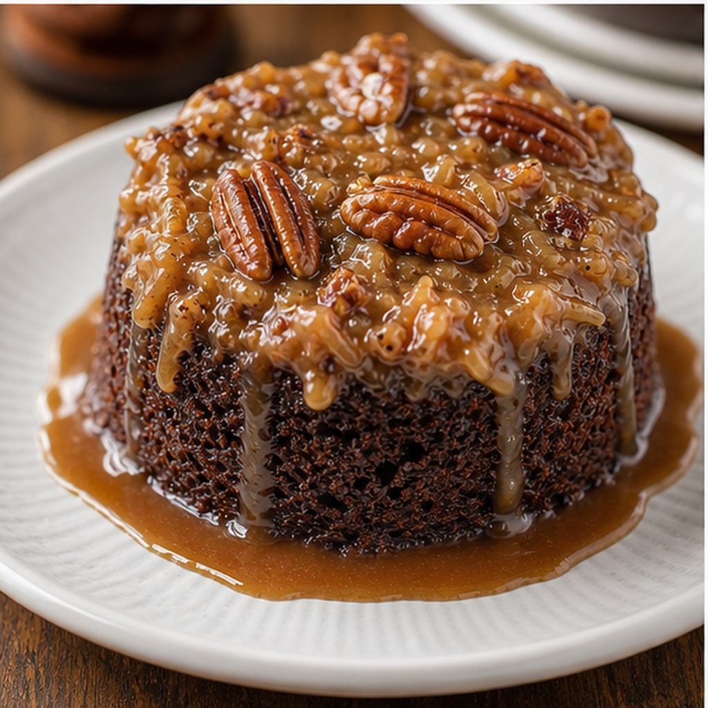 German Chocolate Upside-Down Cake
