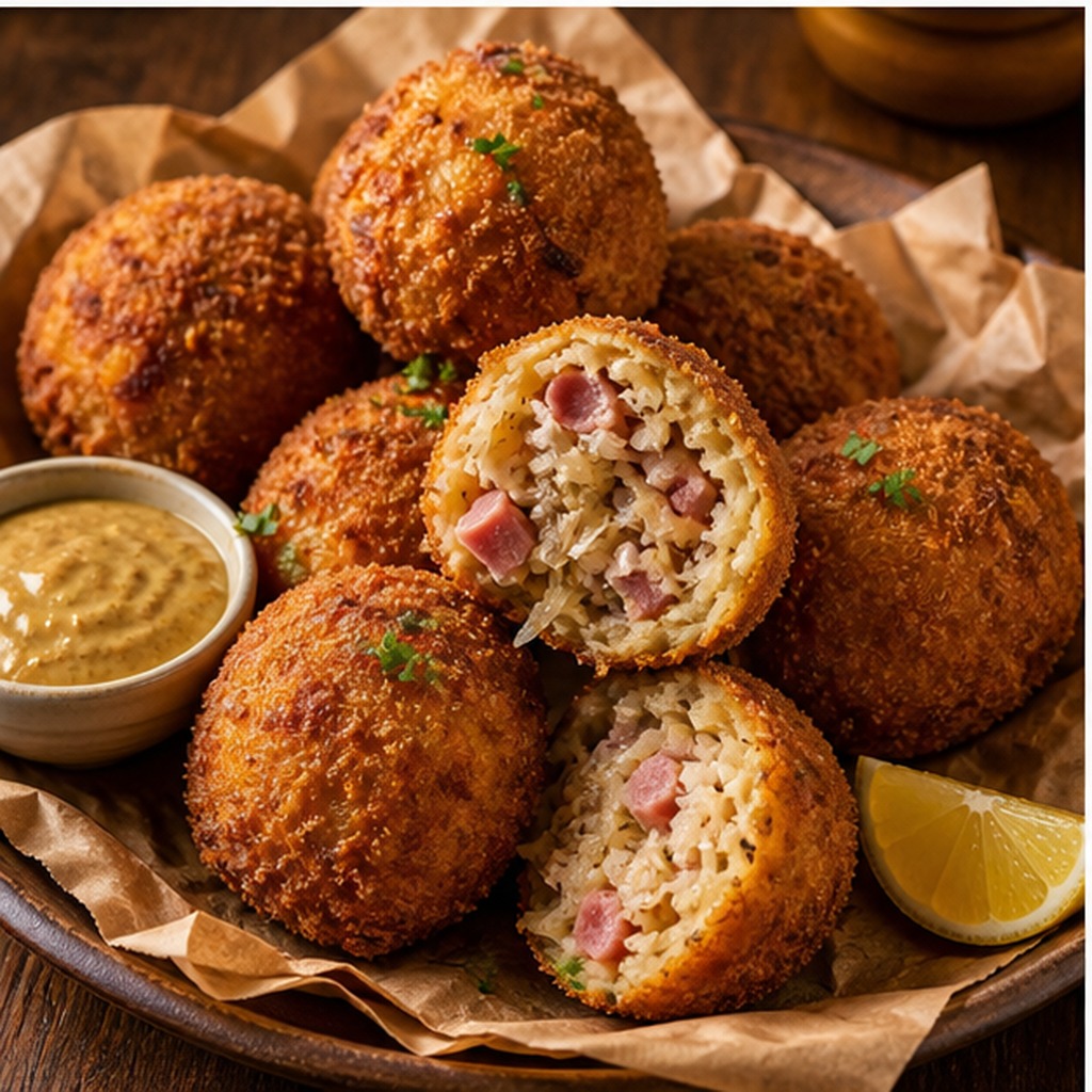 Golden Lamb's Sauerkraut Balls