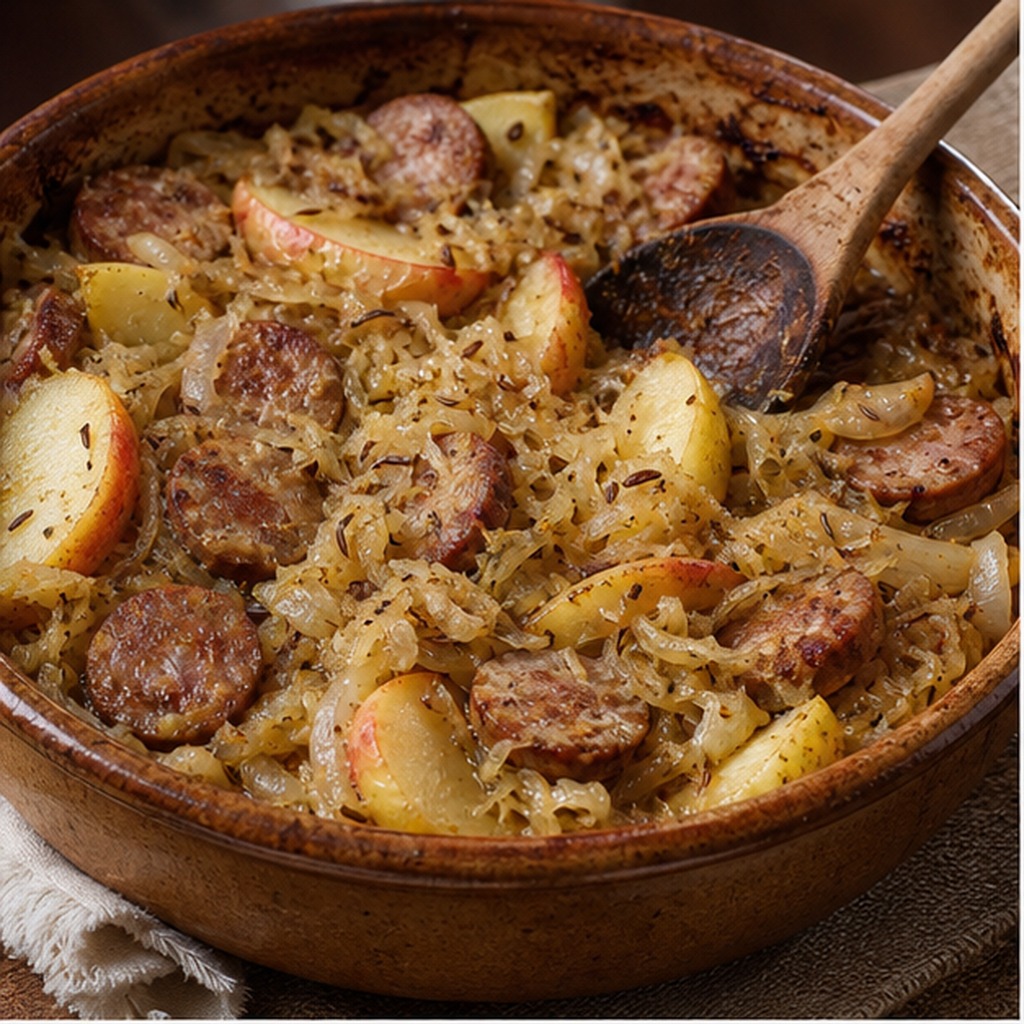 Sauerkraut Casserole