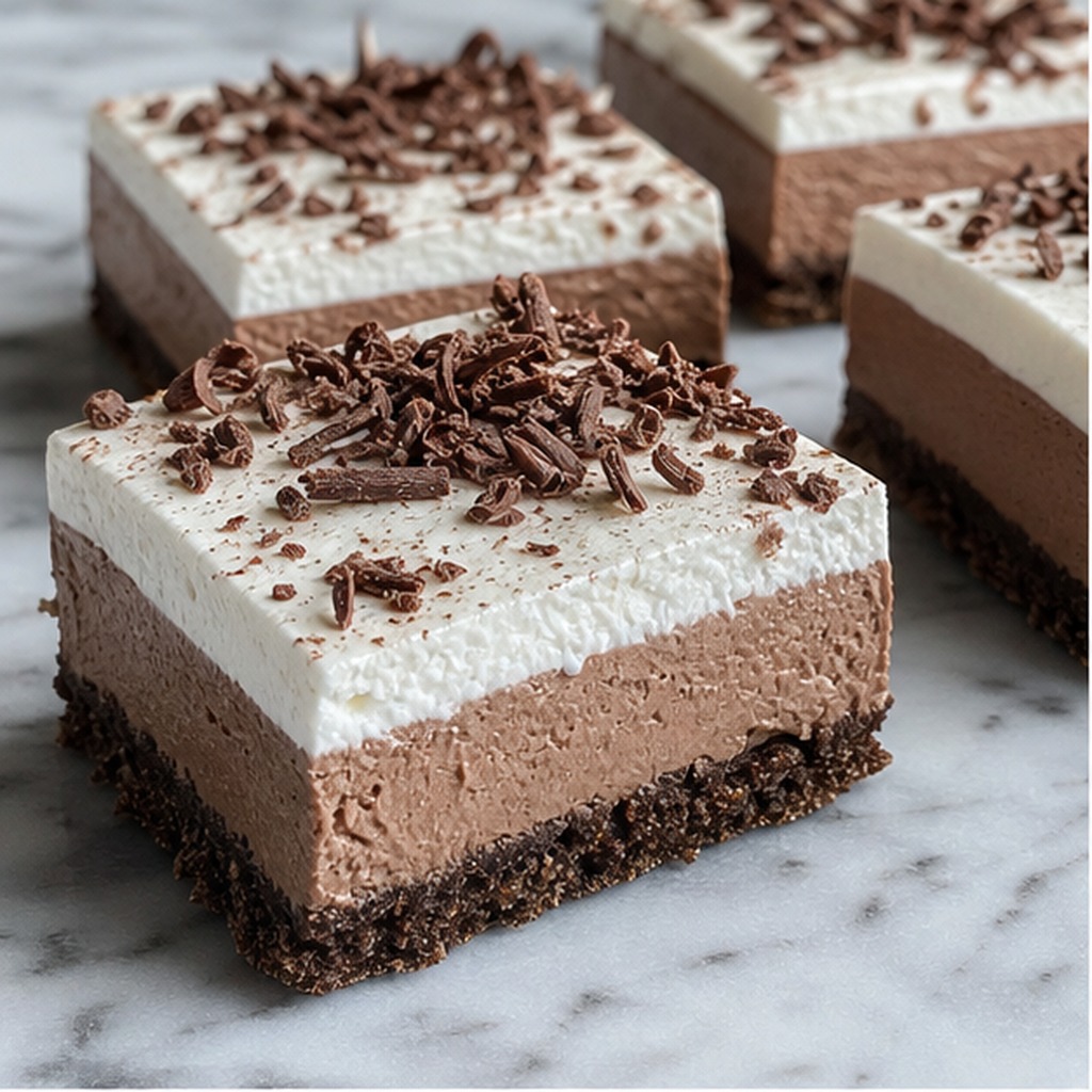German Chocolate Cool Bars