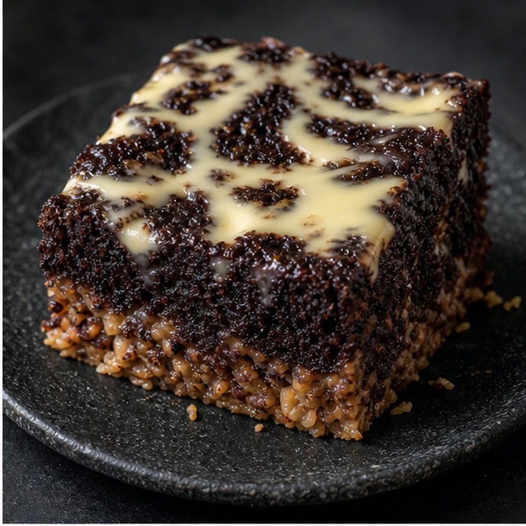 German Chocolate Upside-Down Cake