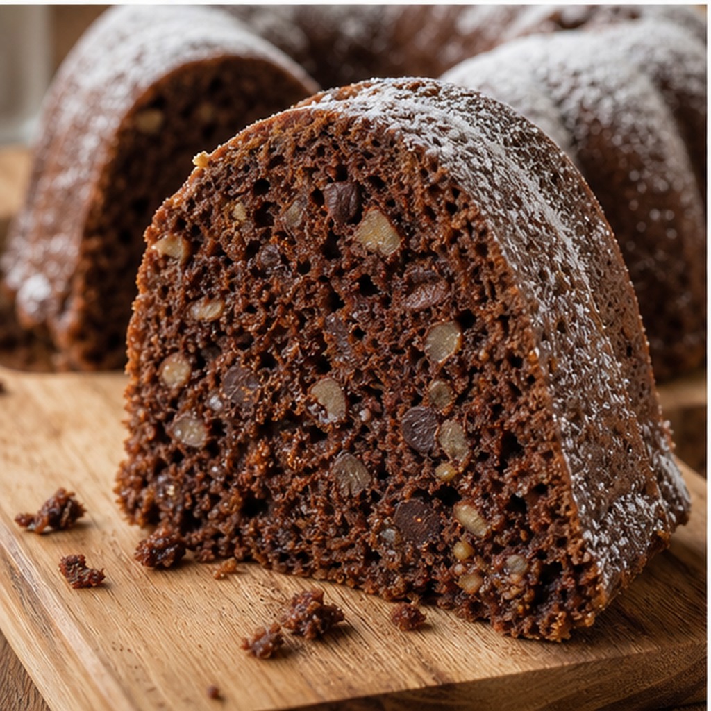 German Chocolate Pound Cake