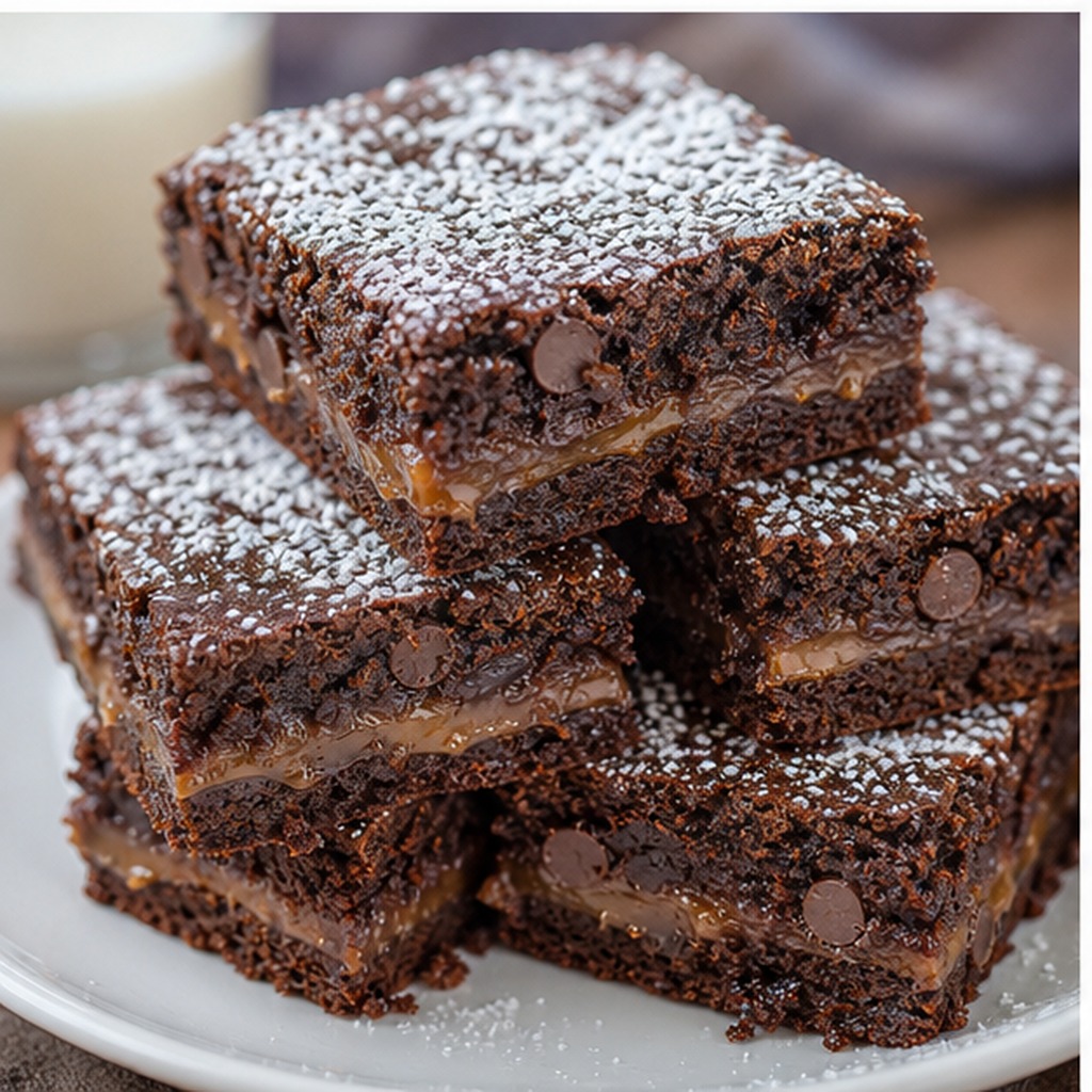 Deutsche Schokoladen-Brownies
