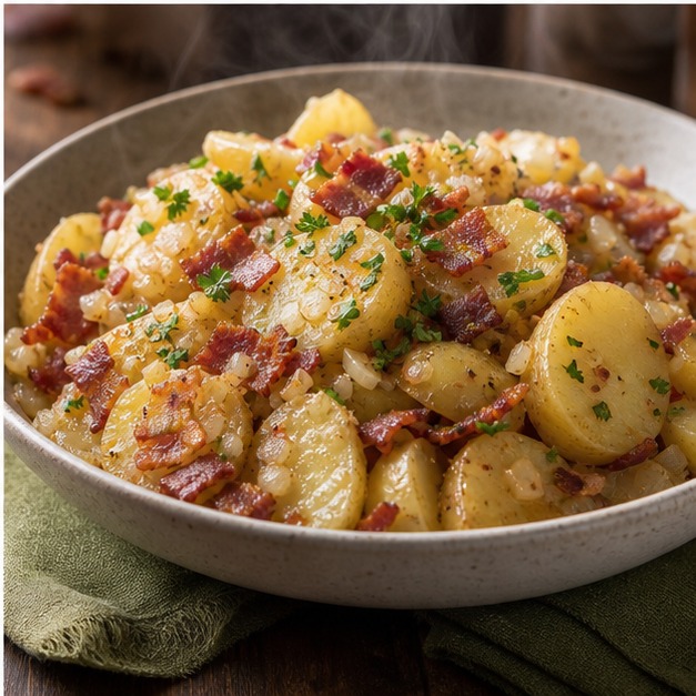 Salada de Batata Alemã (Salada Kantoffie)
