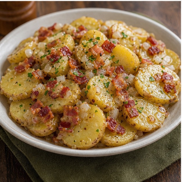 Salada de Batata Alemã (Salada Kantoffie)