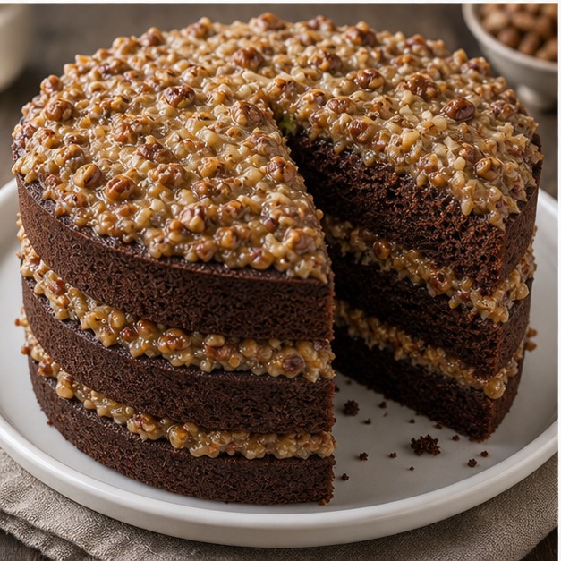 German Sweet Chocolate Cake