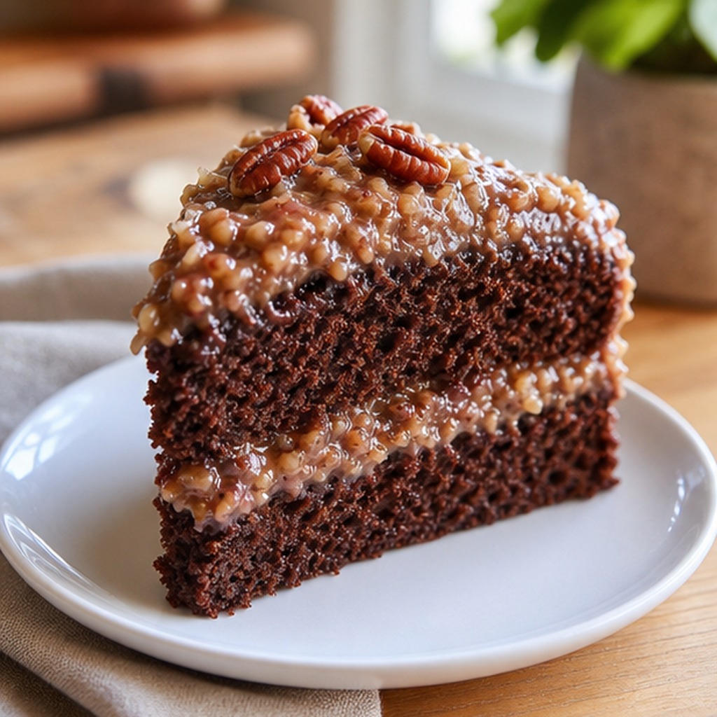 German Sweet Chocolate Cake