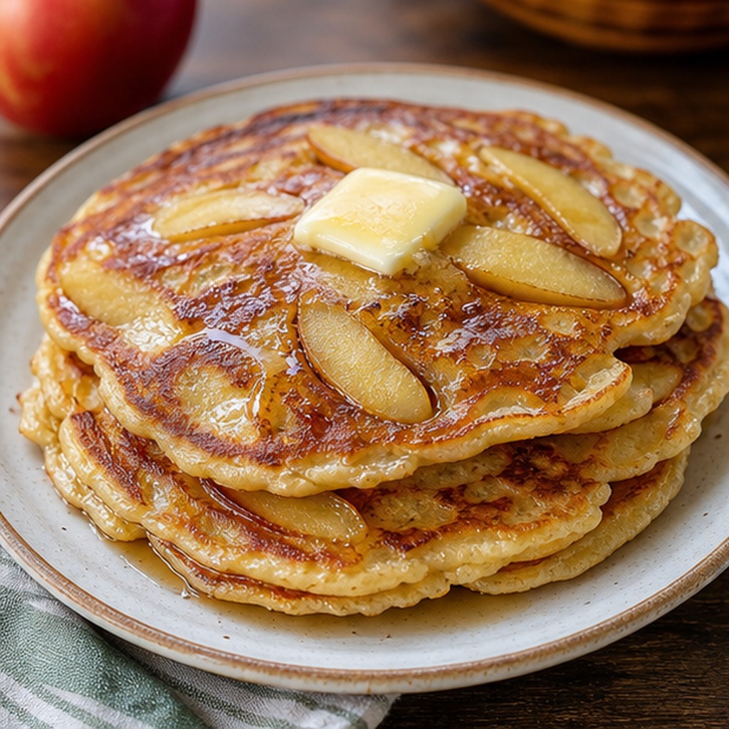 Panquecas de Maçã Alemãs