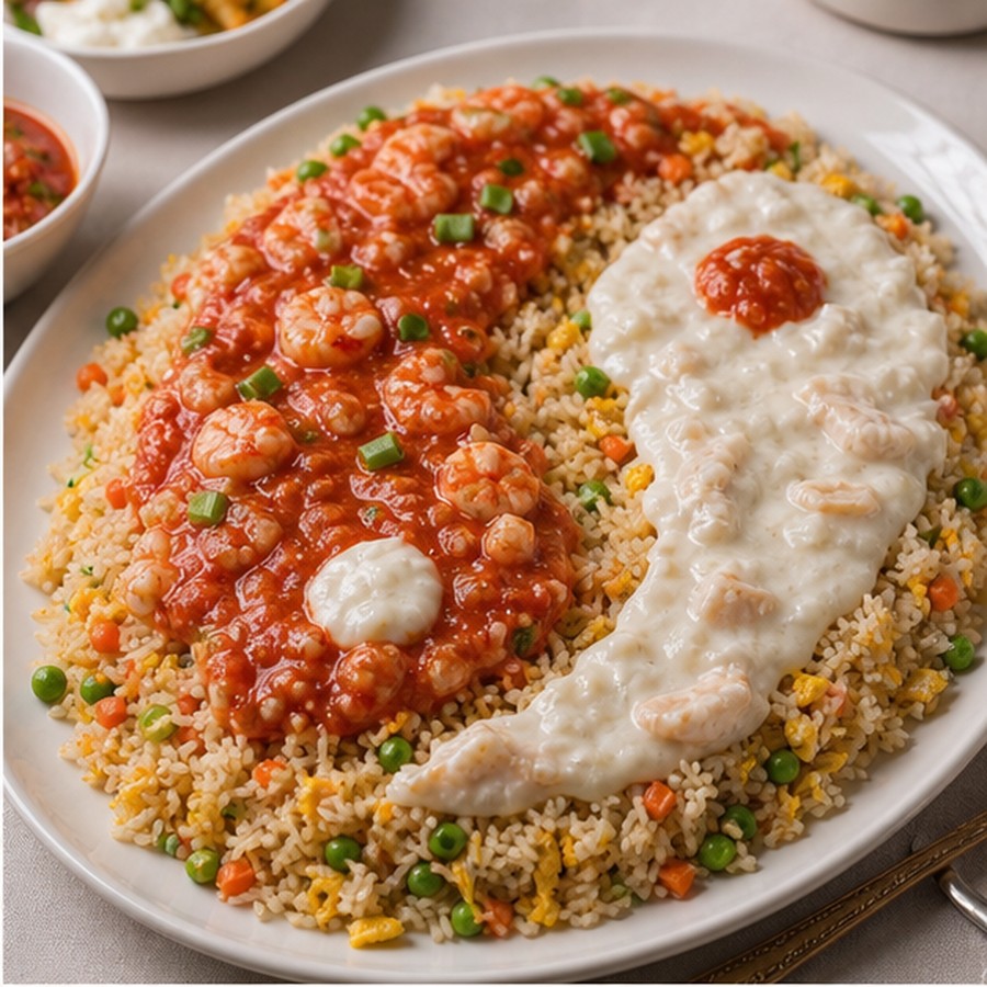Yin Yang Fried Rice