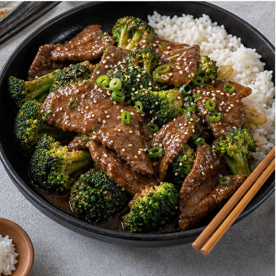 Carne e Brócolis