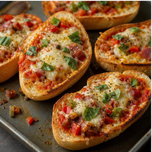 Bread Roll Pizzas