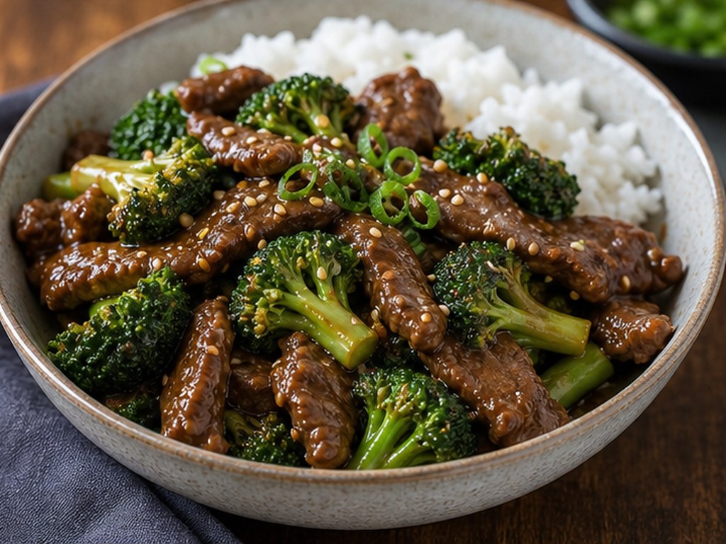 Carne e Brócolis