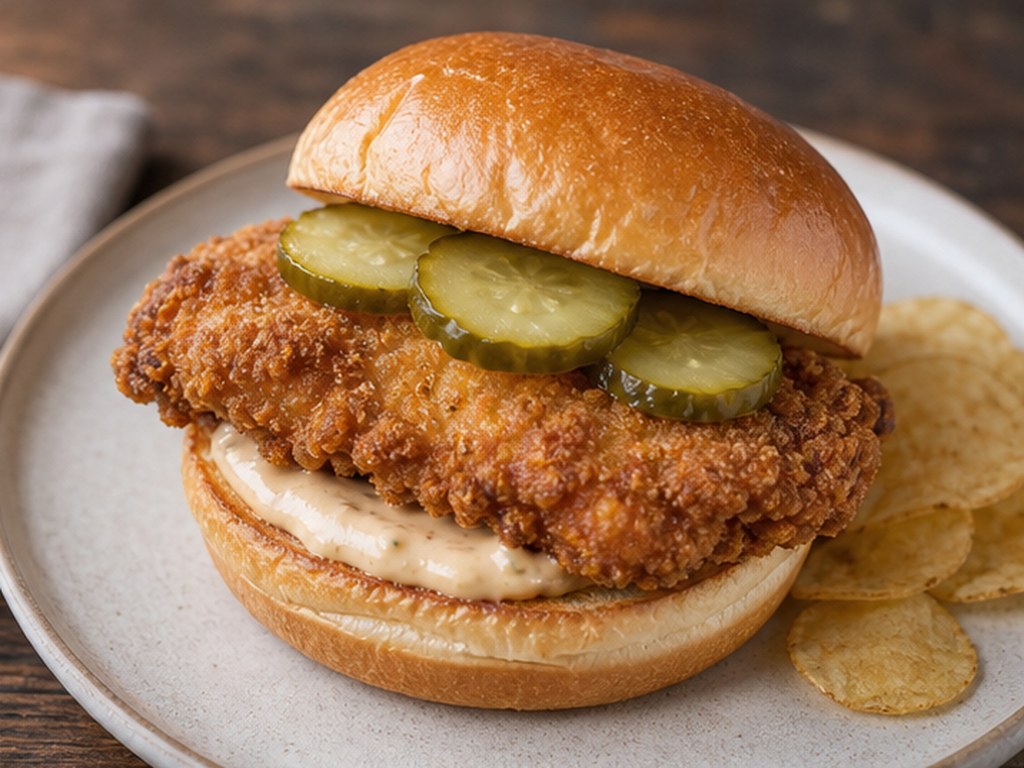 Sanduíche de Frango Chick-Fil-a