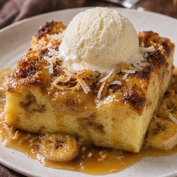 „Ohana-Brotpudding