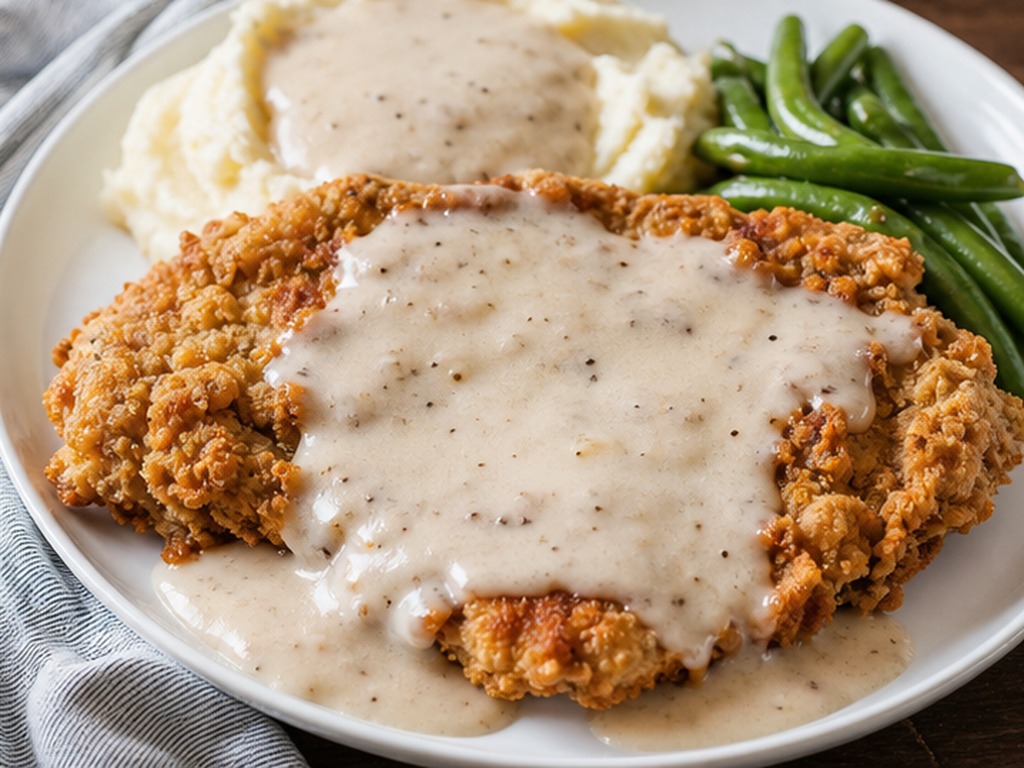 Gebratenes Hühnchen