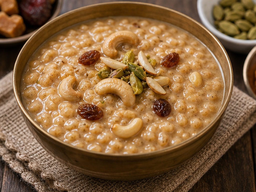 Payesh with Date Palm Jaggery