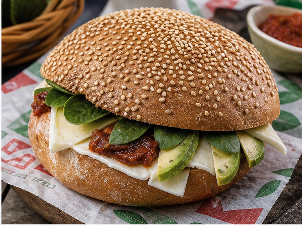 Cemita (Bread of Puebla, México)