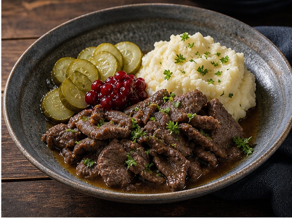 炒驯鹿肉